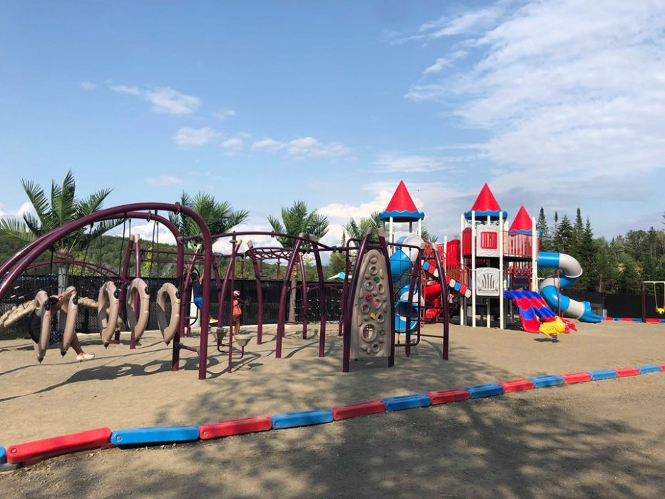 parcs extérieurs camping atlantide